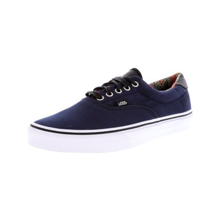 Vans Era 59 Canvas And Leather Moroccan Geo / Dress Blues Ankle-High Skateboarding Shoe - 10.5M