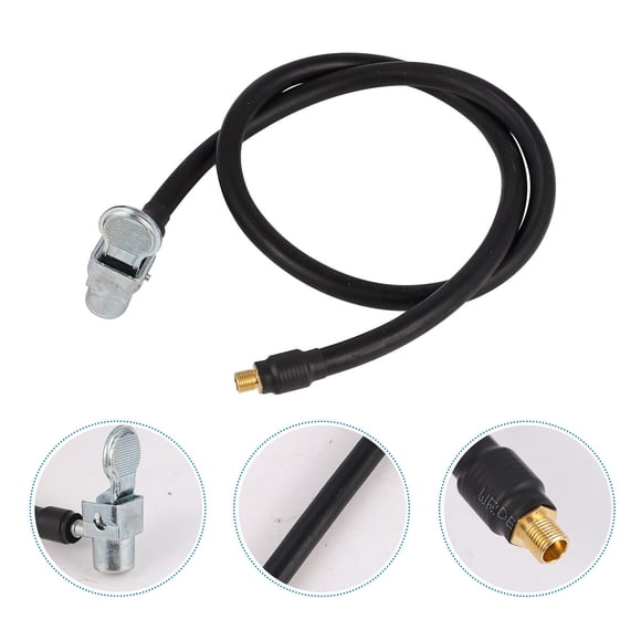 HEALEEP Air Inflator Extension Tube Negro Accesorio Para En Bicicletas Y