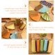 thumbnail image 4 of 6pcs Office Massage Note Pads con hebilla en blanco Nota Pads Memo Pads (color mixto), 4 of 6