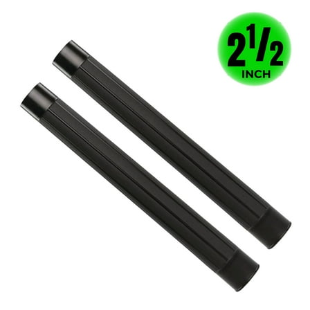 2.5 Inch Vacuum Extension Wands for Shop Vac, Rigid, Vacmaster, Workshop & More | 2-Pack Wet or Dry Vacuum Hose Extension, Compatible with 2 1/2" Shop Vac Attachments