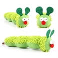 thumbnail image 4 of Catnip Infused Caterpillar Plush Toy for Cats, Soft Fabric Interactive Kicker, Natural Catnip Scented Boredom Relief, Stuffed Animal for Indoor Play Fun, 4 of 6