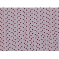 thumbnail image 2 of Zelouf Poly Lacer Flower  , Sewing, DIY, Crafts Fabric by the Yard, Black/red, 1 Yard, 2 of 2