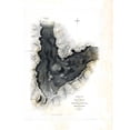 thumbnail image 3 of US Expedition 19x24 Black Modern Framed Museum Art Print Titled - Haleakala Maui County Hawaii - US 1841, 3 of 5