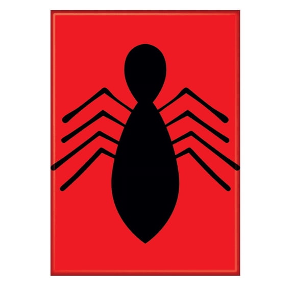 Marvel Japanese Spider Man Emblem Ata-Boy Magnet 2.5" X 3.5"