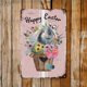 thumbnail image 3 of Letreros de metal vintage con diseño de conejo de Pascua, flores y huevos de Pascua, decoración para el hogar, letrero de hojalata de metal de 12 x 8 pulgadas, 3 of 7