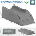 thumbnail image 2 of Almohada de elevación para piernas TranquilRelax de espuma viscoelástica ajustable, 2 of 7