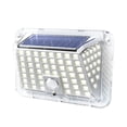 thumbnail image 2 of Luces solares para exteriores 90 LED Luces de seguridad con sensor de movimiento solar 3 velocidades Luces solares de pared impermeables Transparentes, 2 of 10