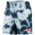 thumbnail image 2 of Men's New Era Navy New England Patriots Tie-Dye Shorts, 2 of 3