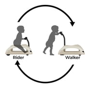 Globber 2in1 ECO WalknRoll - Coconut
