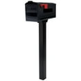 thumbnail image 4 of Gibraltar Mailboxes Patriot Plastic, Mailbox Post, Black, GMB115B, 4 of 7
