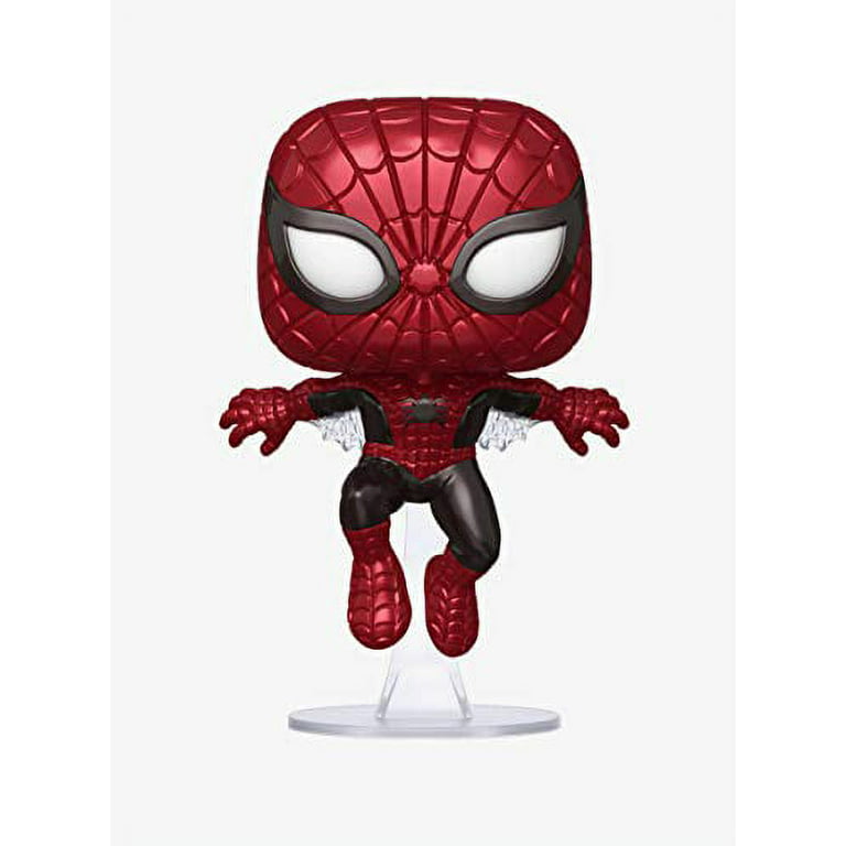 Funko POP! Marvel Friendly Spider-Man No Way Home #1158 Exclusive, Metallic