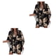 thumbnail image 4 of Vestido acampanado Qarigey Mujer Verano Corto Escote en V, 4 of 6
