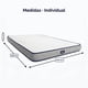 thumbnail image 2 of Colchón en Caja Restonic Individual  Memory Foam con Cooling Gel Alta Densidad Descanso Profundo, 2 of 8