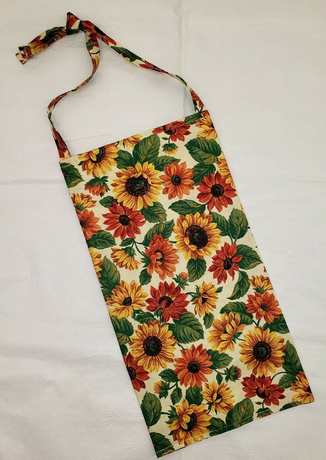 Sunflowers Grocery Plastic Shopping Bag Holder