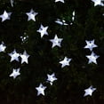 thumbnail image 5 of Morttic Solar String Lights Outdoor, Solar Powered Star String Lights, 23ft 50LED 8 Modes Waterproof Christmas String Lights for Gardens Patio Landscape Xmas Tree Decorations (Cool White), 5 of 17