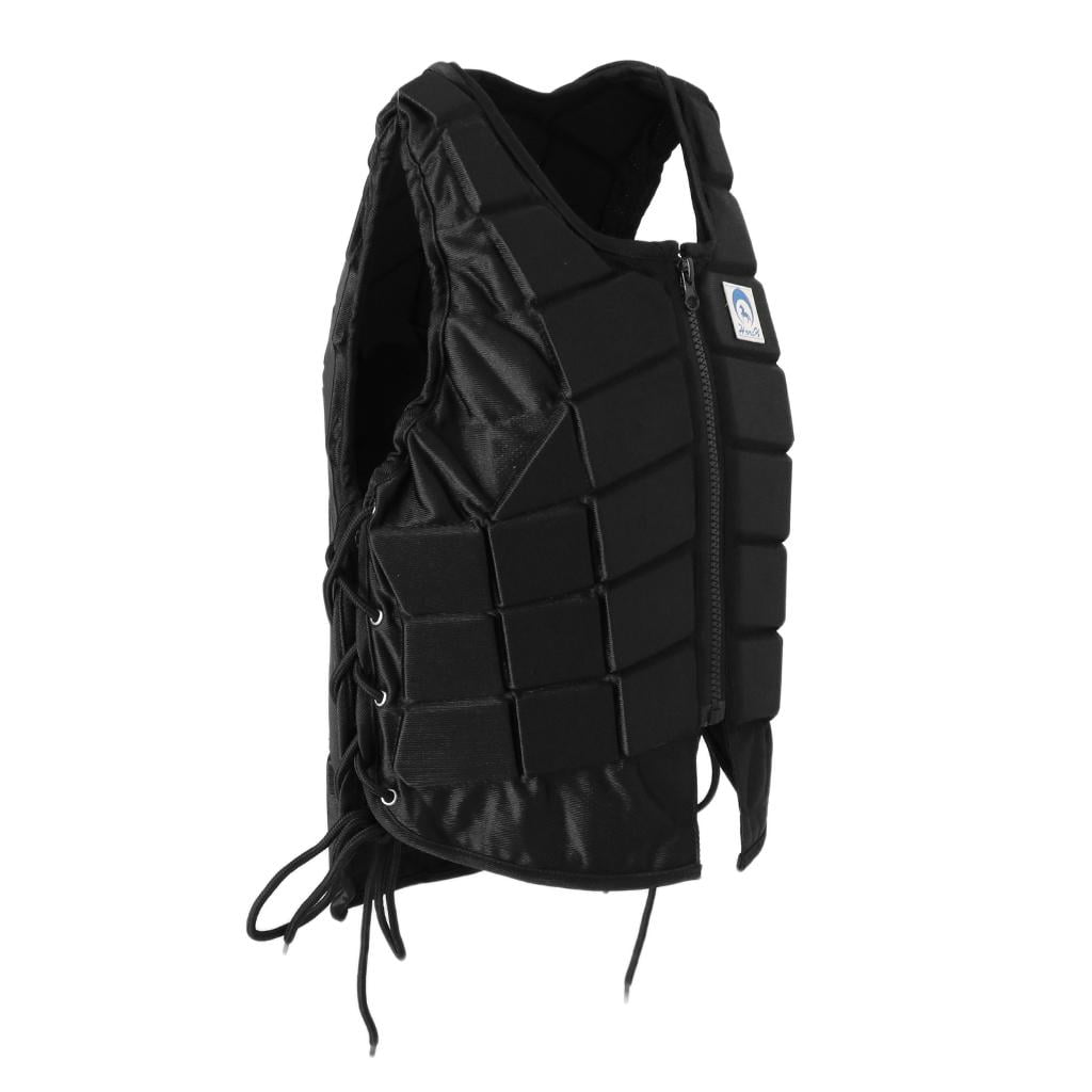 Axioma Kid Adult Safety Horse Riding Equestrian Eventer Pro Protective Vest Black Kids Kids CL