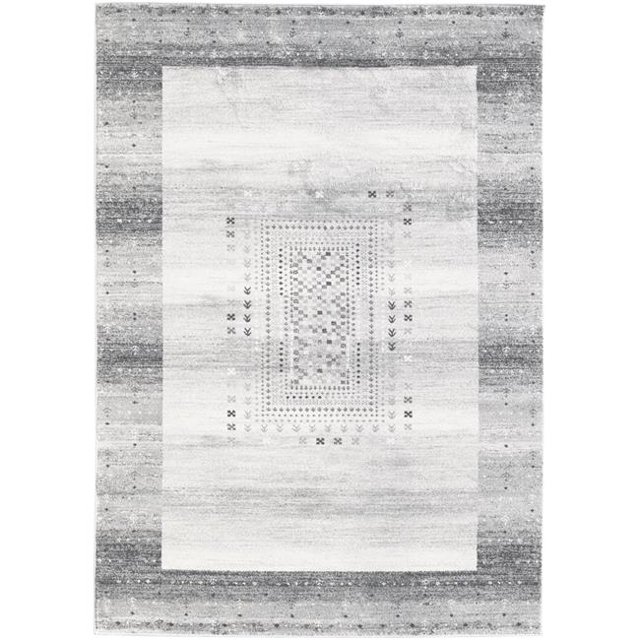 Amer Rug SAH1311511 Sahara Colorblock Area Rug, Gray - 3 ft. 11 in. x 5 ft. 11 in.