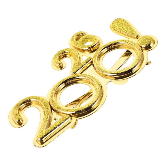 Hemobllo Back to School Happy New Year Glitter Eyeglasses PC Festive Season Party Supplies 1Pcs