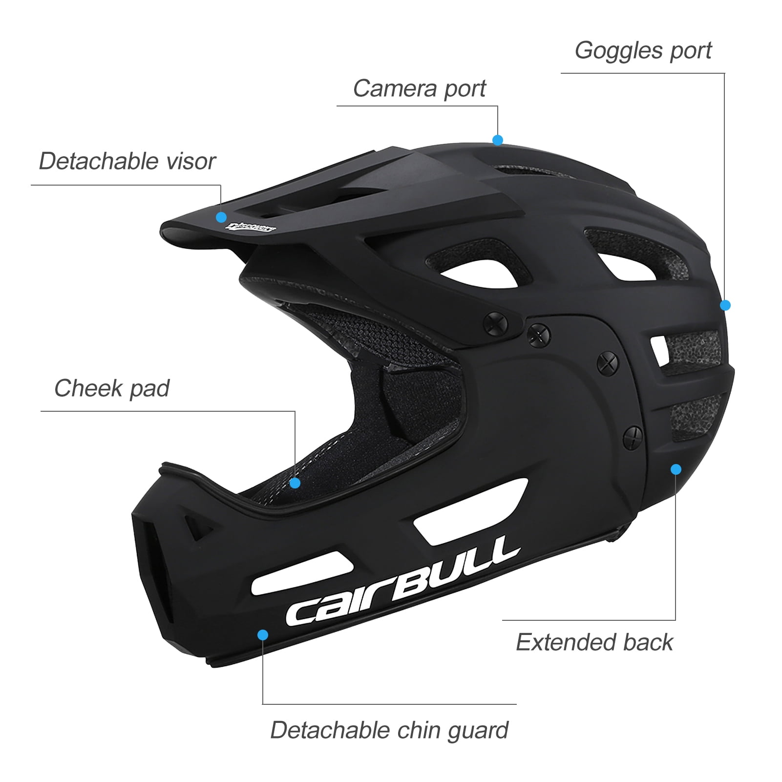Best mtb helmet removable chin guard hot sale