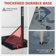 thumbnail image 5 of Portable Basketball Stand, 44 Inch Backboard, Adjustable Basketball Stand, Suitable for Indoor and Outdoor Use, 5 of 7