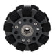 thumbnail image 4 of Rueda Omnidireccional Del Robot, Rodamiento Central Del Neumático De La Rueda Omnidireccional Del Robot Giratorio De 360 ​​​​grados Negro Gris Para Rieles De Alimentación, 4 of 7