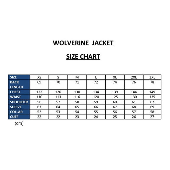 Wolverine Genuine Leather Jacket X-Men Movie Logan Costume Hugh Jackman Origins
