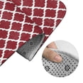 thumbnail image 5 of Yiaed Red Moroccan Print Bathroom Mat Set 2 Pieces Mat Anti-Skid Pad Ultra Soft and Absorbent Bathroom Bath Mat Contour Bath Rugs for Toilet Base, 5 of 6