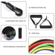 thumbnail image 2 of 11pcs Resistance Bands Set Workout Fitness Exercise Tube Bands Door Anchor Ankle Straps Cushioned Handles with Carry Bags for Home Gym Travel, 2 of 5