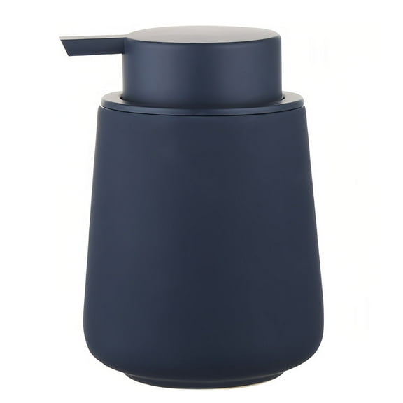 Dowbom Ceramic Lotion Dispenser, Bathroom Hand Soap Dispenser, Refillable Shampoo Dispenser