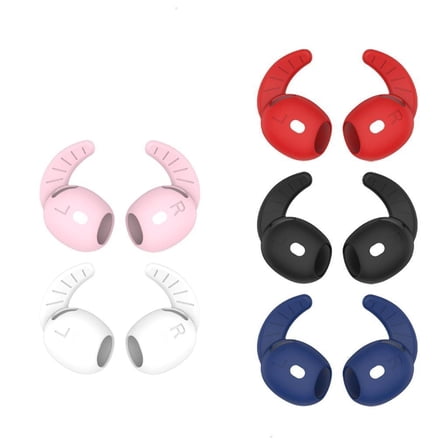Oasiva Earbud Tip Protector Case Sleeve for Air Pods 4 Earphone Noise Isolation 5 Pair