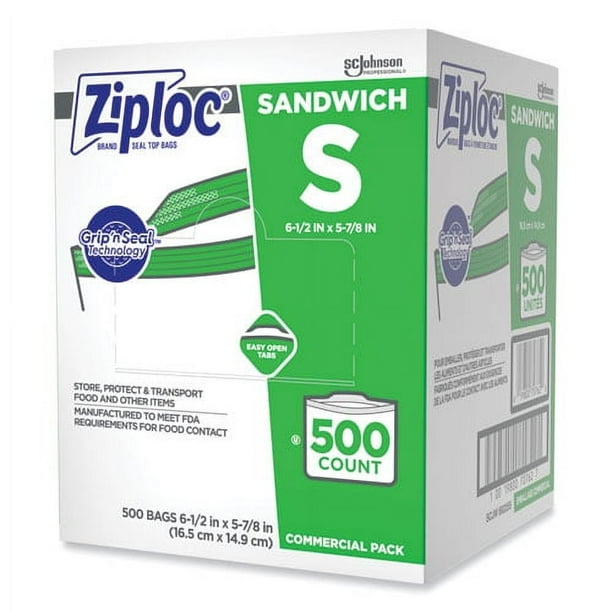 Resealable Sandwich Bags, 1.2 mil, 6.5 Resealable Sandwich Bags, 1.2 mil, 6.5