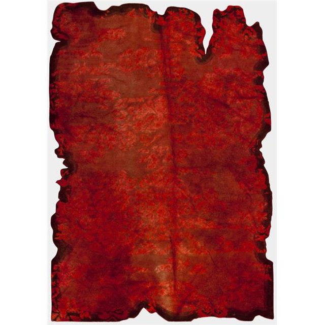 M.A. Trading MTVJA1RED052076 62 x 10 Hand Tufted Contemporary Rug - Red