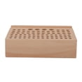 thumbnail image 3 of Leather Craft Tool Holder, 76 Holes Leathercraft Tool Holder Diverse Sizes Large Capacity  For Bevelers, 3 of 8
