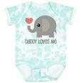 thumbnail image 3 of Inktastic Daddy Loves Me Boys or Girls Baby Bodysuit, 3 of 5