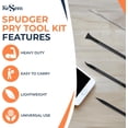 thumbnail image 3 of 8pcs Spudger Pry Opening Tool Kit, Plastic & Metal Prying Open Tools for iPhone, Laptop, iPad, Cell Phone, MacBook, Tablet, Computer, Electronics Repair, 3 of 3