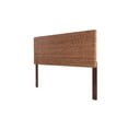 thumbnail image 4 of Belmont Home Wilmington 78.5" Banana Leaf Panel Headboard in Honey/Dark Brown, 4 of 9