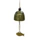 thumbnail image 1 of Wartleves Campana colgante de metal con pequeñas campanillas de viento para decoración del hogar y el jardín, estilo chino, 1 of 7