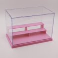 thumbnail image 2 of exhibición grande clara de 3 joyería modelos juguetes coleccionables Mini de acción caja protectora organizador - Rosa Yotijar Estuche de muestra, 2 of 10