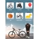 thumbnail image 2 of Bomba de bicicleta etal, bomba de aire manual duradera para bicicleta, para motocicleta, bicicleta (plateado A) Hugtrwg Accesorios para bicicletas, 2 of 9