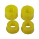 thumbnail image 1 of 6xSkateboard Longboard Bujes De Repuesto Placa De Pescado Durómetros Amarillo 85A, 1 of 7