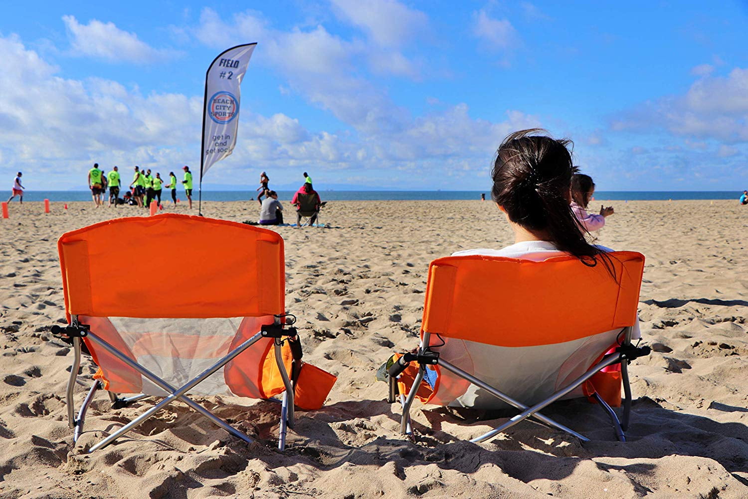Nice C Low Beach Camping Folding Chair Ultralight Backpacking Chair With Cup Holder Carry Bag Compact Heavy Duty Outdoor Indoor 1 Pack Of Orange Walmart Com Walmart Com