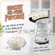 thumbnail image 5 of Nostalgia - Máquina para hacer 16 tazas de palomitas de maíz con saludable aire caliente, sin aceite, incluye tapa para medir el grano, es de acero inoxidable, color, blanco, 5 of 5