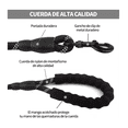 thumbnail image 2 of Correa Reflectante Para Perros Negro, Collar, Juego De 2 Xtellar Negro, 2 of 3
