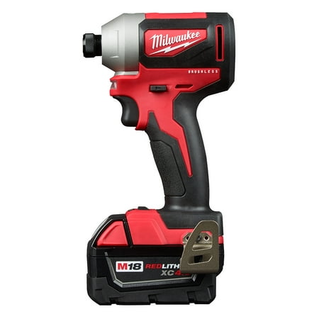Milwaukee 2892-22CT M18 18-Volt Lithium-Ion Brushless Cordless Compact Drill/Impact Combo Kit (New Open