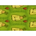 thumbnail image 1 of Ahgly Company Machine Washable Indoor Rectangle Transitional Chameleon Green Area Rugs, 4' x 6', 1 of 7
