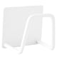 thumbnail image 5 of Kearding Soporte de esponjas de acero inoxidable estante autoadhesivo gancho de tela herramienta de cocina estante de doméstico para Blanco 2piezas, 5 of 6