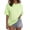 Fluorescent green, variant on Oversized T Shirts for Women Short Sleeve Vintage Print Cotton Tees Washed Shirts Casual Baggy Womens Tops