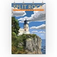 thumbnail image 2 of Minnesota, Split Rock Lighthouse (36x54 Giclee Gallery Art Print, Vivid Textured Wall Decor), 2 of 3