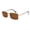 Brown, variant on New Fashion Polarized Sunglasses Full Metal Frame Sun Glasses Outdoor UV400 Protection Driver Fishing Goggles For Men Women