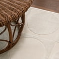 thumbnail image 5 of JONATHAN Y SANDSTONE 2 x 8 Runner Rug, Helena Circles In Squares - White/Cream, SND104B-28, 5 of 8